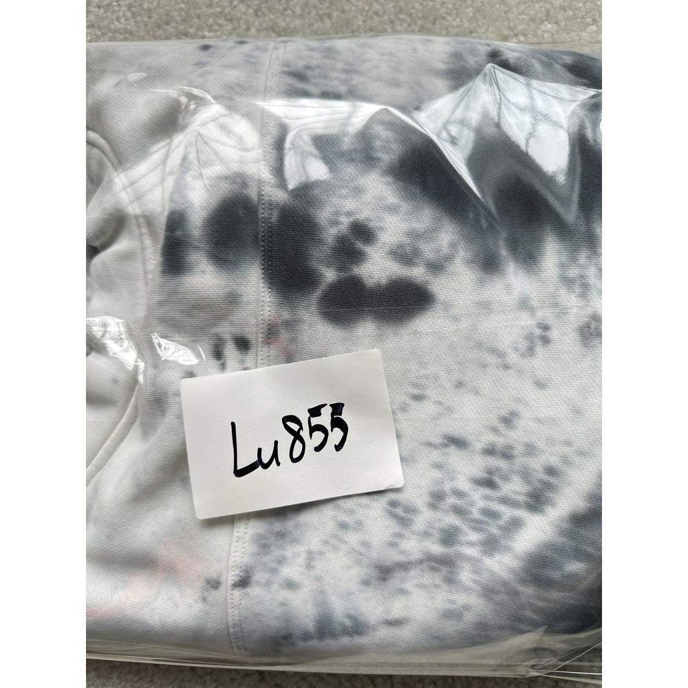 Lululemon Perfectly Oversized Crew *Tie Dye Marble Dye Classic Navy 6/8 - Picture 10 of 11